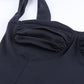 European American Style Sexy Sling Dress Female Summer Slim Pure Color Folds Hip Skirt Was Thin Short Skirt