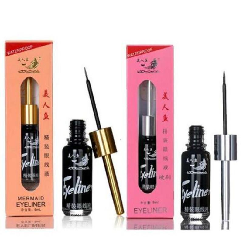 Eyeliner beauty Non-staining Quick-drying Waterproof Non-makeup Soft-head Hard-head Eyeliner 9ml