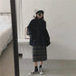 Autumn and Winter Students Loose and Versatile Lazy Knit Cardigan Zipper Jacket Sweater Women