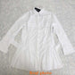 Shirt Flared Dress Women's Long-sleeved Summer Temperament Waist Slim Polo Collar