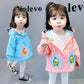 Children's Windbreaker Jacket Girls Clothes Baby Hooded Outerwear Autumn Kids Clothing Coat Jacket