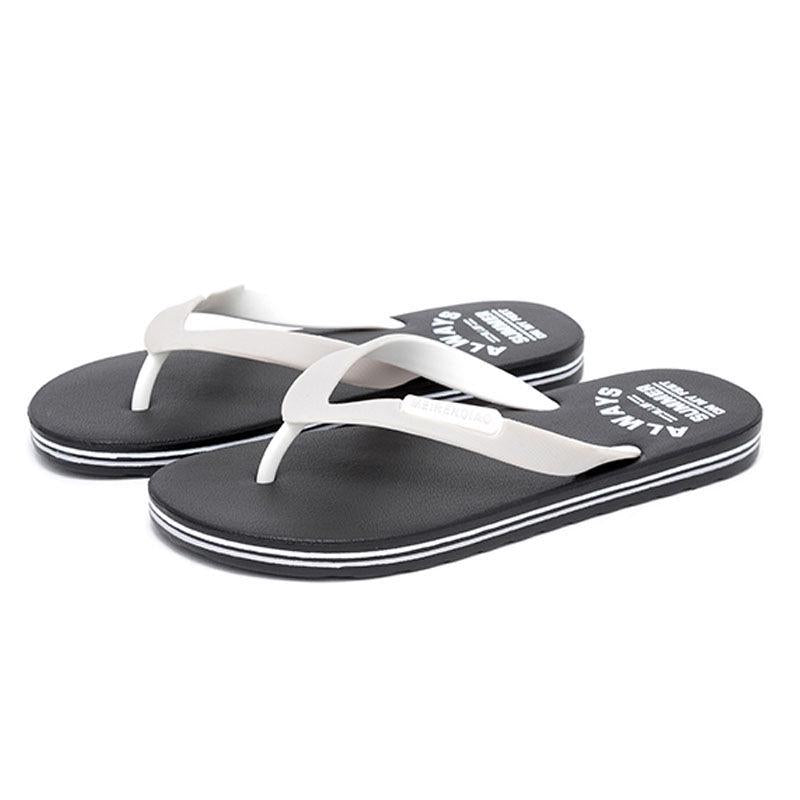 Summer Men's Flip Flop Slippers Fashion Patchwork Outdoor Male Slippers Flip Flops Beach Slippers