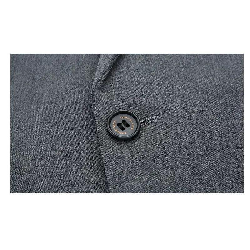 Four Seasons Men's Suit Business Casual Professional Self-cultivation Trend Handsome Suit Jacket