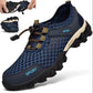 Breathable Outdoor Sports Net Shoes Men's Mesh Casual Summer Hiking Shoes Non-slip Mesh Hiking Men's Shoes