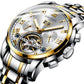 Men's Watches Automatic Mechanical Watch Male Dial Waterproof Stainless Steel Band Sports Watches