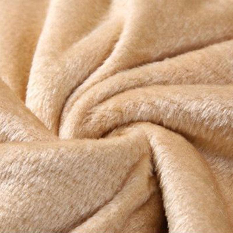 Winter Men's Plush Thick Sweater Korean Slim Thick Warm Sweater V-neck Slim All-match Clothes