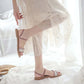 Sandals Female Fairy Summer Students All-match Flat Slippers Two Wear Female Rome Gentle