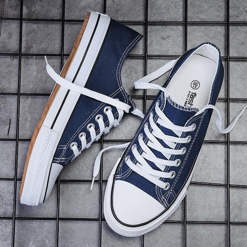 Men's Shoes Canvas Shoes Wild Men's Casual Shoes Sports White Shoes Shoes Men's Tide Shoes Cloth Shoes