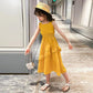 Girls' Summer Dresses Children's Dresses Summer Chiffon Sleeveless Girl Princess Dresses