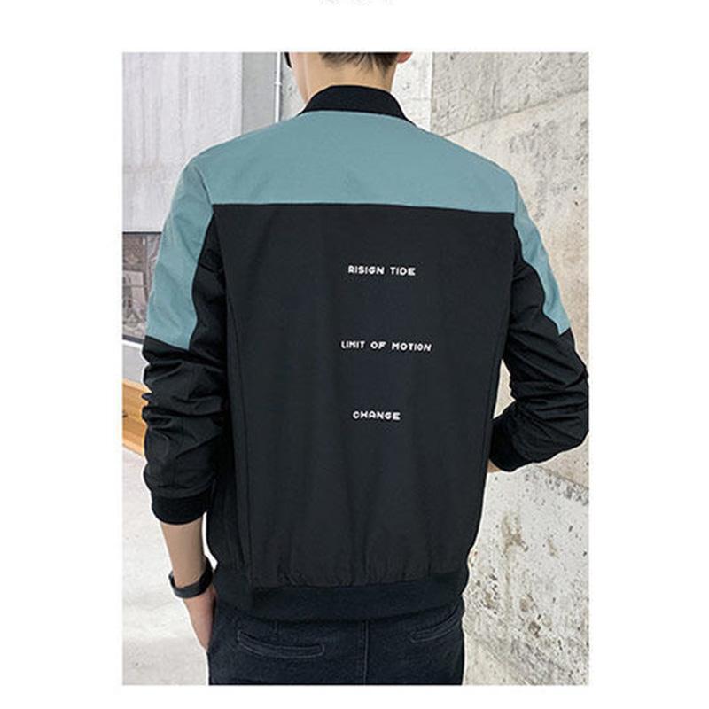 Men's Jacket Ins Spring and Autumn Handsome Top Casual Jacket Men's Youth Baseball Uniform