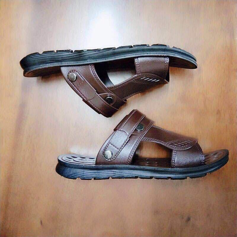 Summer Leisure and Comfortable Sandals Dual-purpose Men's Sandals and Slippers Massage Sandals