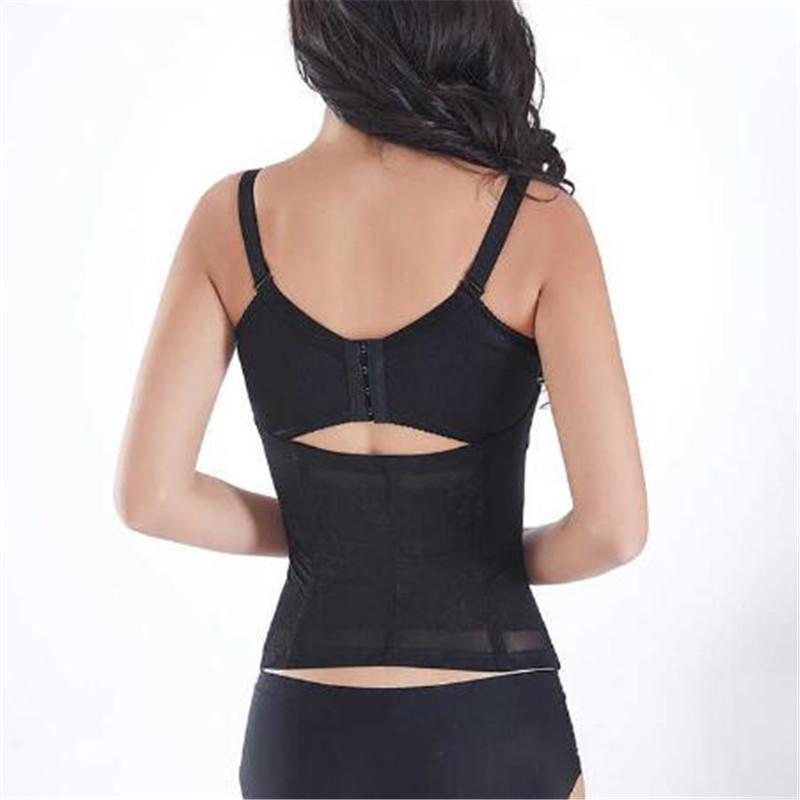 Body Shaping Abdomen Zipper Belt Waist Girdle Postpartum Thin Waist Corset Sexy Lingerie Shapewear