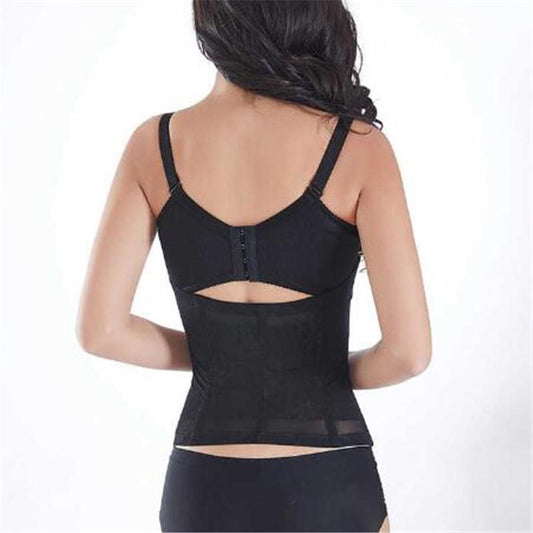 Body Shaping Abdomen Zipper Belt Waist Girdle Postpartum Thin Waist Corset Sexy Lingerie Shapewear