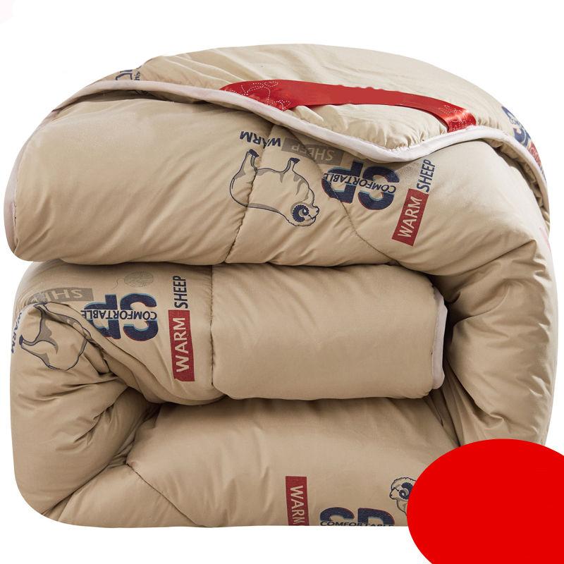 Wool Quilt Thickened Four Seasons Quilt Core Warm Quilt Winter Quilt Single Double Quilt