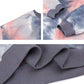 Women Tie-dye Printed  Hoodies Sweatshirt Coat Zip Up Outerwears Hooded Jacket Pockets Plus Size Outwear Tops