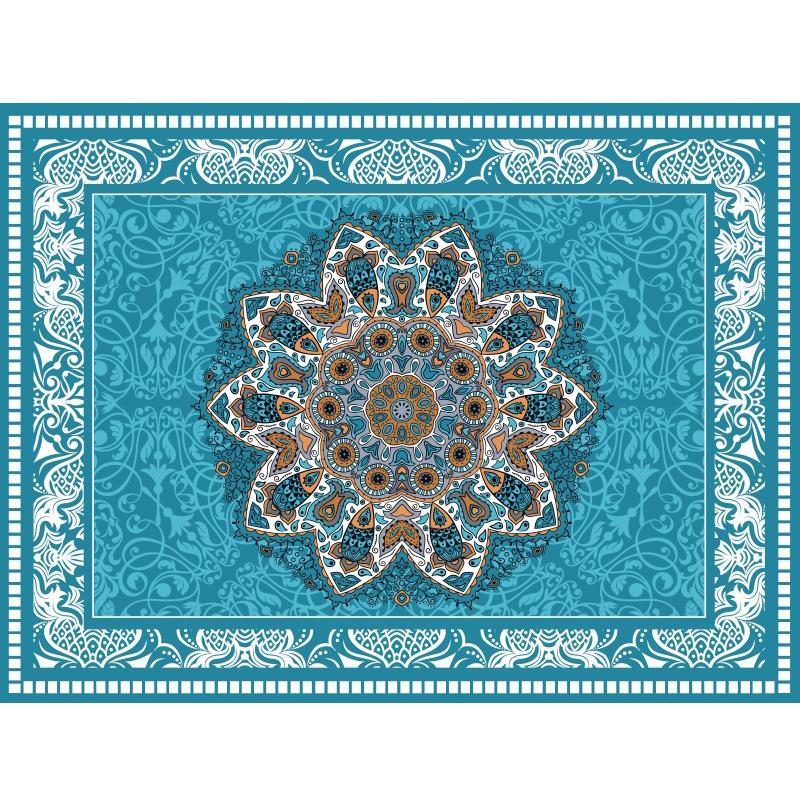 Living Room American Style Carpet French Non-slip Household Carpet Bedroom Bedside Luxury Washable Carpet European Style Carpet