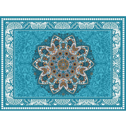 Living Room American Style Carpet French Non-slip Household Carpet Bedroom Bedside Luxury Washable Carpet European Style Carpet