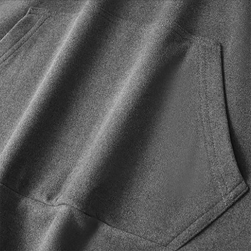 Long-sleeved Sweater Men's Hooded Trendy Plus Size Autumn and Winter Thickened Plus Velvet Hooded Sports Jacket