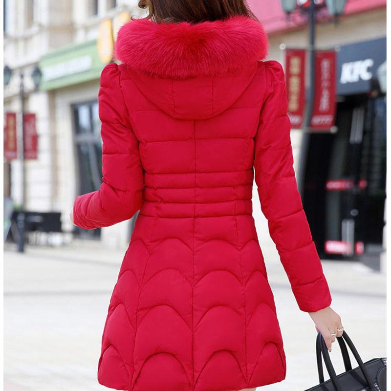 Fake Fur Parkas Women Down Jacket  Winter Jacket Women Thick Snow Wear Winter Coat Lady Clothing Female Jackets Parkas