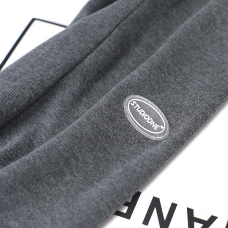 Gray Sweatpants Women's Loose-fitting Feet Korean Style High Waist Drape Tight Legs Wide-leg Straight-leg Pants Casual Pants
