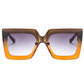 Oversized Sunglasses Women Big Frame Rectangle Sun Glasses Retro Brand Designer Fashion Gradient Sha
