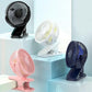 USB Mini Electric Fan Student Dormitory Clip Fan Charging Portable Desktop Fan Solid Color Bed Mute Small Fan