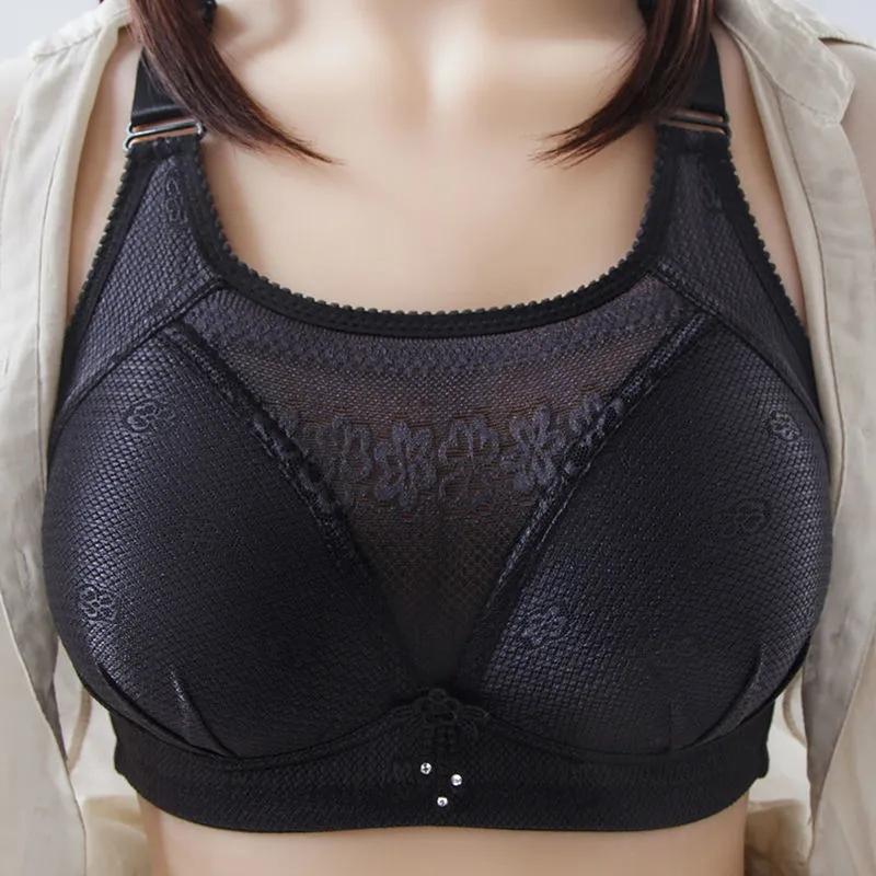 Gathered Bra Anti Sag Anti Light Adjustment Comfortable Underwear Women's Bra No Steel Ring Spring and Summer Women