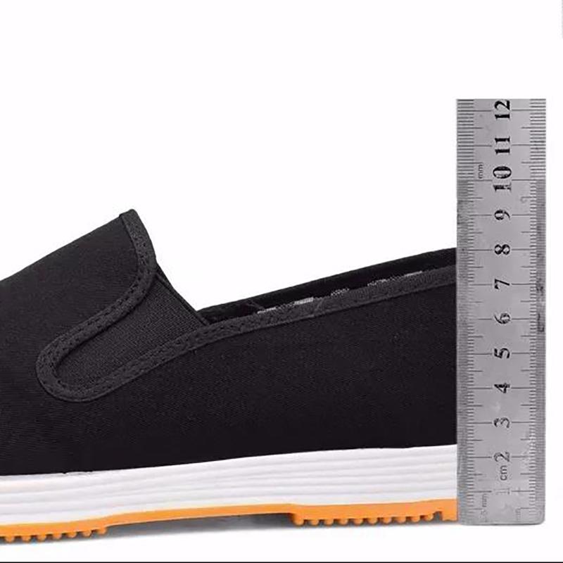 Non-slip Safety Shoes Convenient Work Driver Shoes Old Beijing Black Canvas Shoes