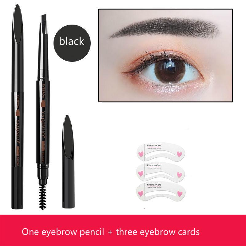 [Eyebrow pencil super waterproof] Double-headed eyebrow pencil waterproof and sweat-proof durable
