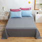 Pure Color Bed Linen Minimalist One-piece Brushed Quilt Single Double Bed Household Bedspread Bedding