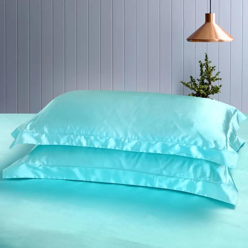 Double-sided Ice Silk Pillowcases A Pair of Silky Cool Feeling Pillowcases Single Pillow Core Cover