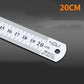 1/5 Pcs Stainless Steel Ruler 15/20/30cm Measuring Ruler Essential for Woodworking Tailors