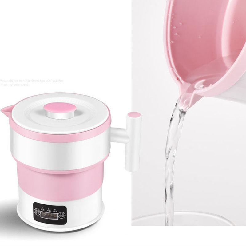 Travel Foldable Electric Kettle Portable Small Kettle Travel Electric Boiling Kettle