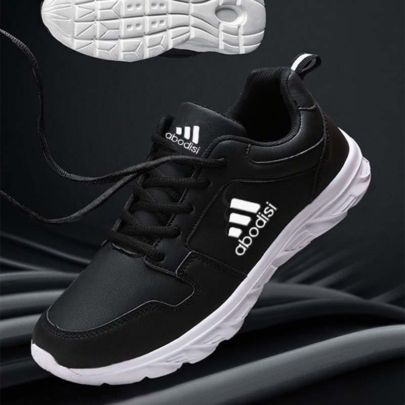 38-44 Men Air Cushion Sneakers Non-slip Leather Basketball Shoes Breathable Casual Running Shoes