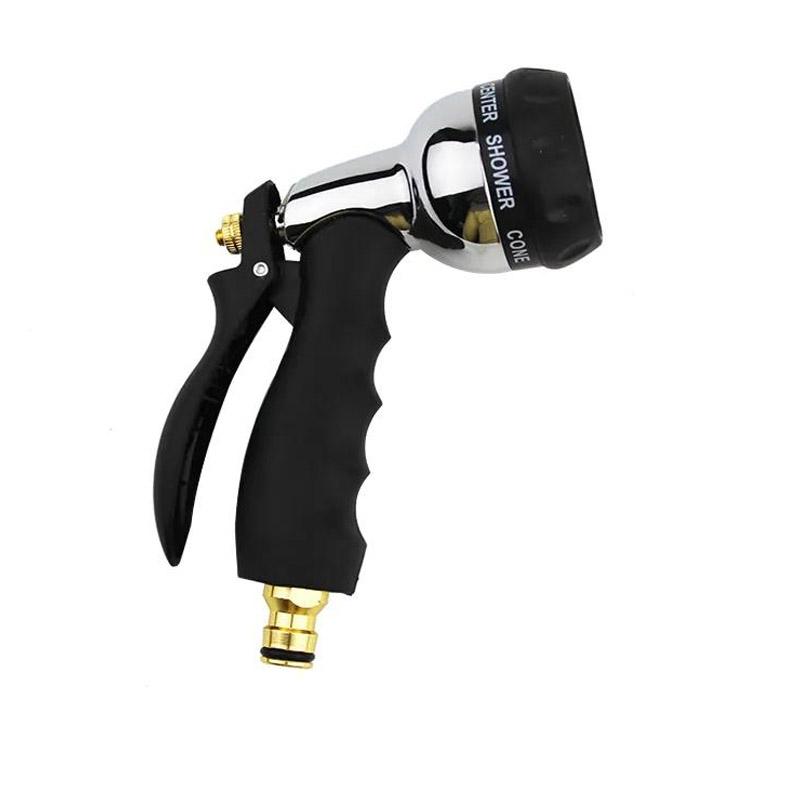 Multifunctional Metal Water Gun High Pressure Car Wash Household Garden Watering and Flower Sprinkler Connector Set