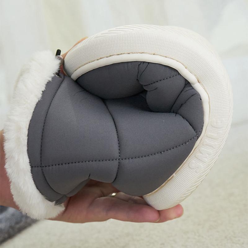 High-top Cotton Slippers for Men and Women with Outer Wear Thick-soled Anti-skid Indoor Thick Warm Cotton Slippers