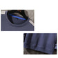 Spring and Autumn Men's Plus Size Fat Round Collar Loose Extra Large Long Sleeve Printed Versatile Sweater