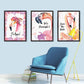 Sticker Wall Stickers Fire Bird Wallpaper Bedroom Bed Decoration Self-adhesive Wallpaper Warm Painting