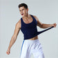 Men Waist Cincher Body Shaper Vest Corset Male Slim Tummy Elasitc Tops Shirts Underwear Plus
