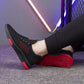 Shoes Men's Four Seasons Flying Woven Sports Shoes Breathable Casual Shoes Non-slip Soft Bottom Running Shoes