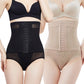 Women Body Shaper Solid Color Plus Size Thin Section Postpartum Abdomen Belt Stereo Cross Design