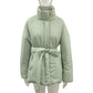 Casual Collected Waisted Parkas Women Fashion Simple Coats Women Elegant Spring Stand Collar Cotton Jackets Female Ladies