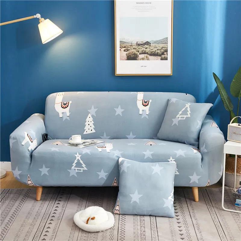 Elastic All-inclusive Sofa Cover Dust Cover Home Decoration Modern Sofa Cover Modular Sofa Full Cover Paste Non-slip Sofa Cushion