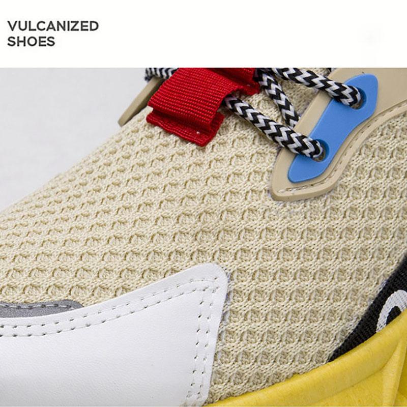 Spring and Summer Men's Shoes Trend Sports Casual Running Shoes Breathable Mesh Men's Single Shoes