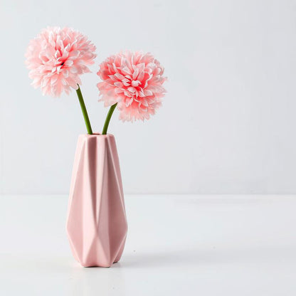 Include Vase Fake Flower Decoration Living Room Simulation Flower Furnishing Room Bouquet Flower Arrangement Vase Bedroom Room Flower Nordic