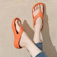 Non-slip Thick-soled Flip-flops Women's Summer Outerwear Fashion Couple Style Clip-on Bathroom Beach Sandals and Slippers