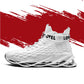 Blade men's shoes white shoes increase casual high-top shoes men's tide shoes sports running shoes