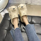 Cute Cartoon Bear Couple Baotou Cave Shoes Women Wear Summer Sandals Fashion All-match Thick Bottom Non-slip Sandals and Slippers
