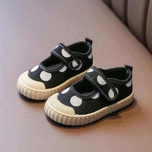 Children's Canvas Shoes Breathable Cloth Shoes Anti-slip Soft Sole Baby Canvas Shoes Casual Girl's Canvas Shoes Boy's Single Shoes