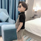Baby Boy Short-sleeved Boy Suit Two-piece Western-style Dress Summer Boy Shirt Polo Catwalk Children's Clothing
